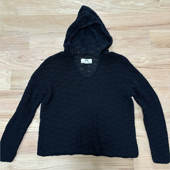 Nili lotan Black Hooded Sweater - Picture 1 of 3
